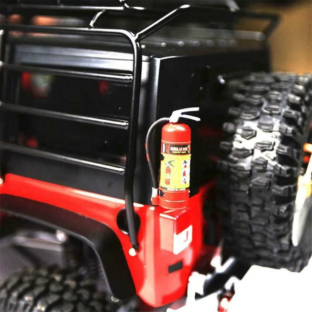 RC Scale Accessories 1/8 1/10 Rock Crawlers Fire Extinguisher For Axial SCX10 Building Construction Toy Model Accessories 3