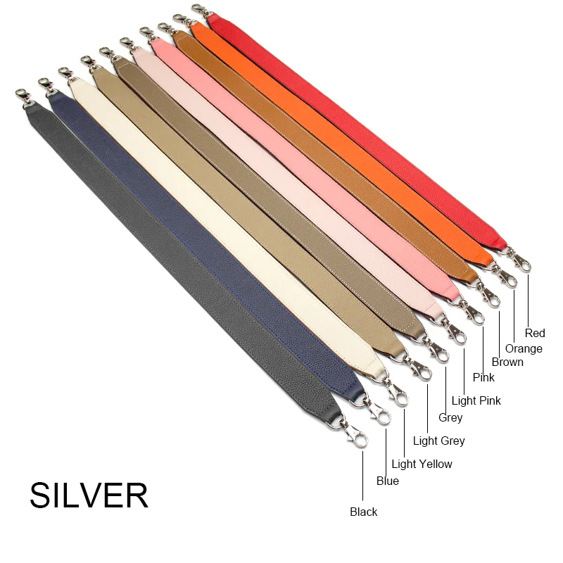68cm Decompression Wide Shoulder Strap Transformation Bucket Bag Armpit Color Changing Cowhide Strap Accessories Wholesale