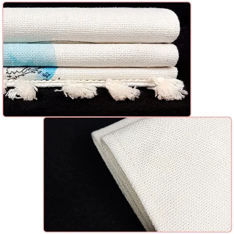 INS Nordic Flowers Short Curtains Dust Proof Half-curtain Tassel for Cupboard Wardrobe Cover Washable Cabinet Curtain Home Decor 5