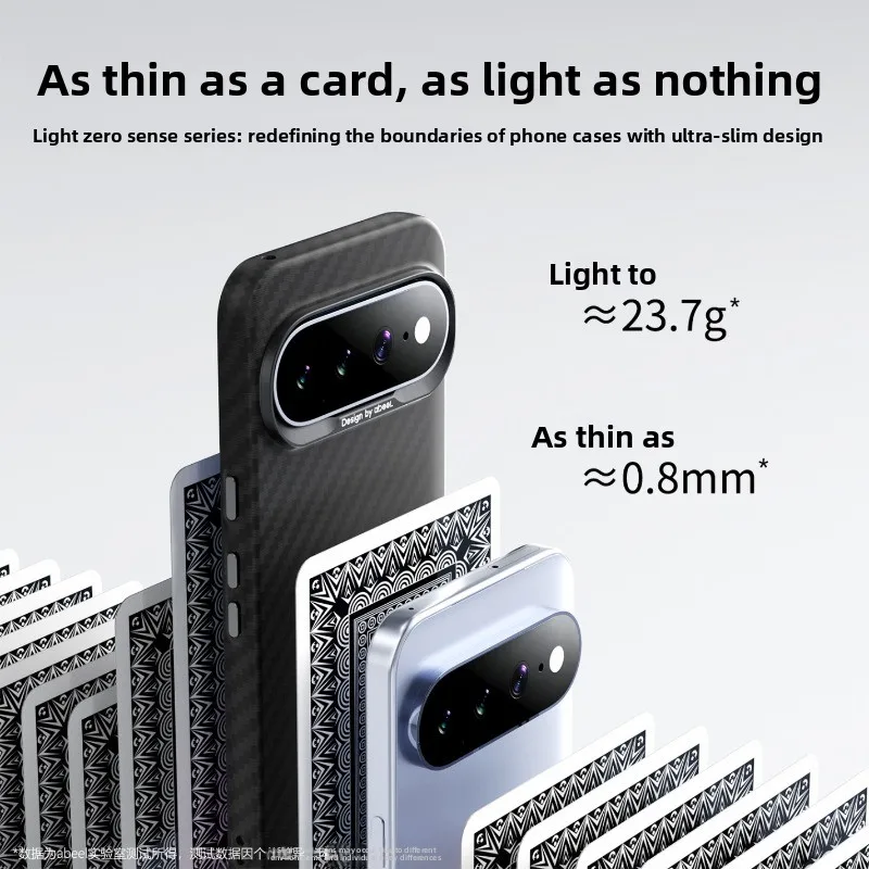 Luxury Carbon Fiber Shockproof Magnetic Case with Skin-Friendly Finish