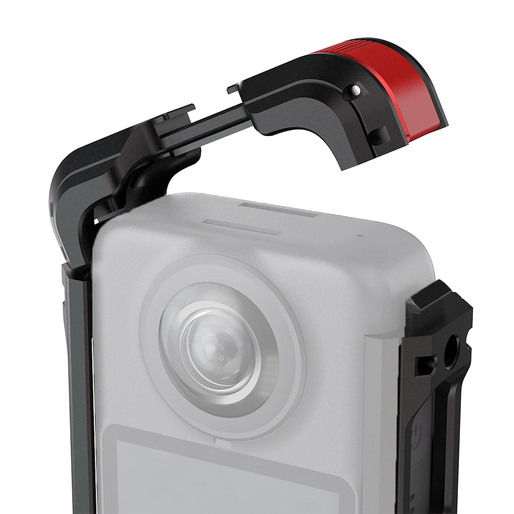 BGNing Metallkäfig-Schutzrahmen aus Aluminiumlegierung für DJI Osmo 360-Action-Kamera-Montageschale mit Kaltschuh, 1/4 Zoll Erweiterung – Detail 21