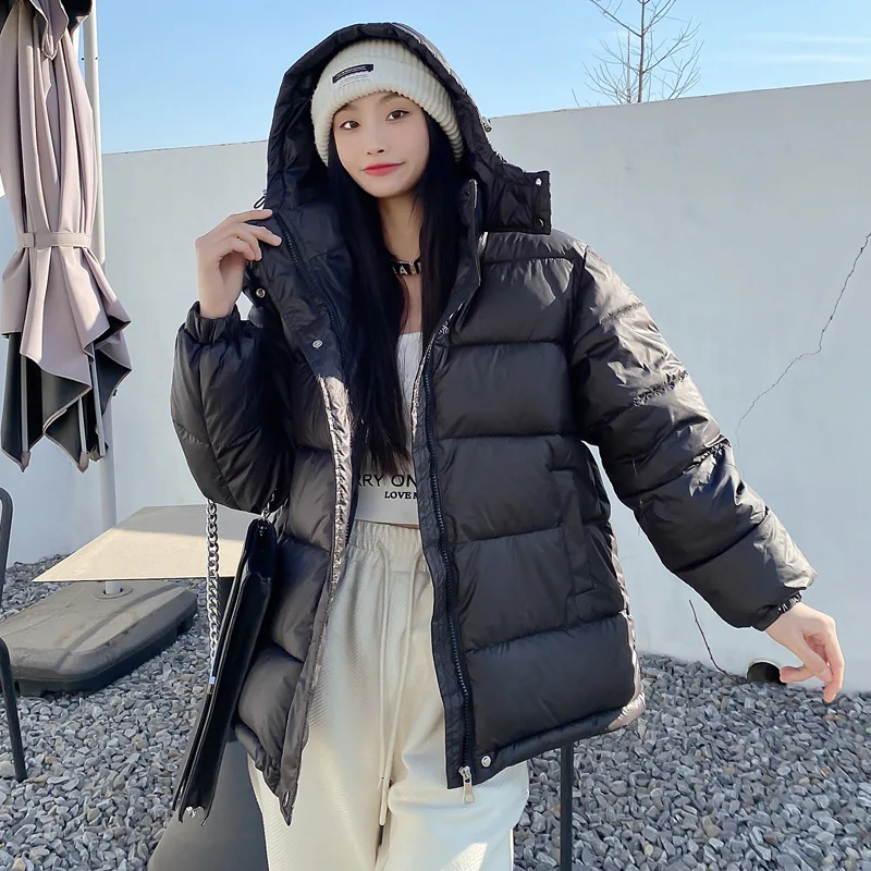 

2023 New Winter Chic Korean Port Style Temperament Short Small Down Padded Jacket Women's Bread Jacket Jacket Padded Jacket