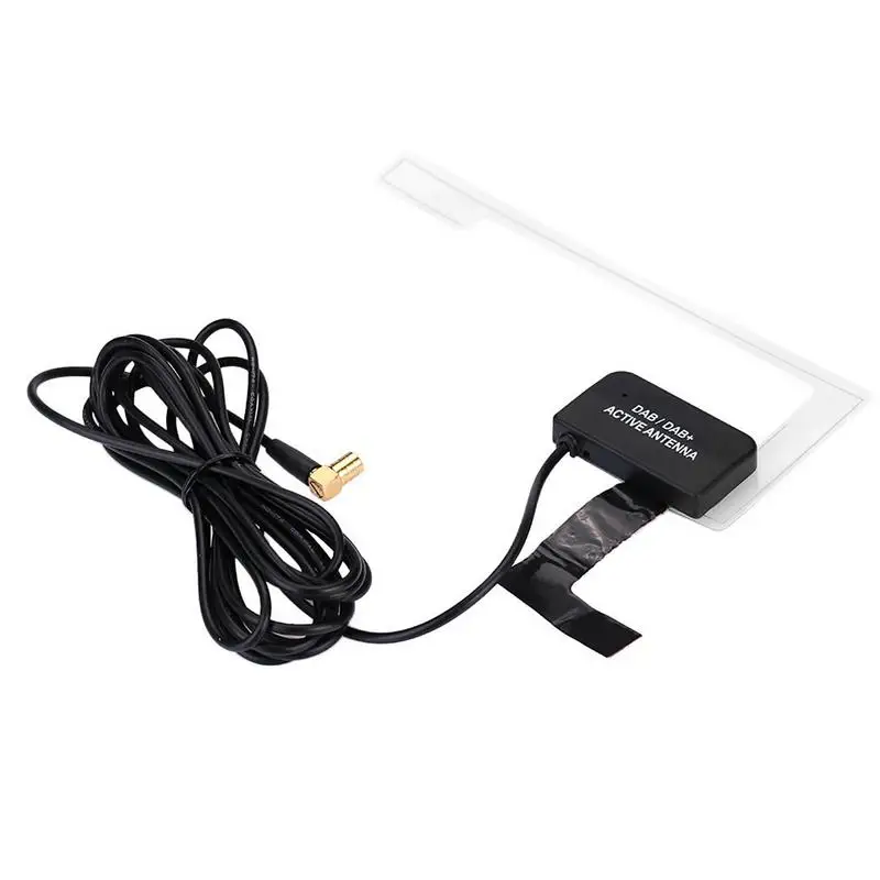 

Car Antenna Radio Receiver Antenna With LED Indication Digital Car Radio Aerial For Vehicle Truck SUV Universal For SMB