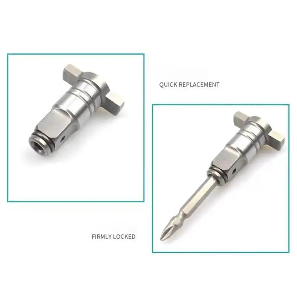 

Electric T-Shaped Impact Wrench Adapter Drill Bit Chrome Vanadium Steel Dual-Use Brushless Craftsman Tool Accessories