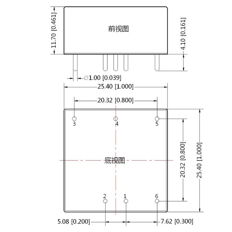 Switching Power Supply Hi-Link 10W DCDC Isolated Step Down Converter 24V to 3V 5V 9V 12V 15V 24V URB2405YMD-10WR3 for LED