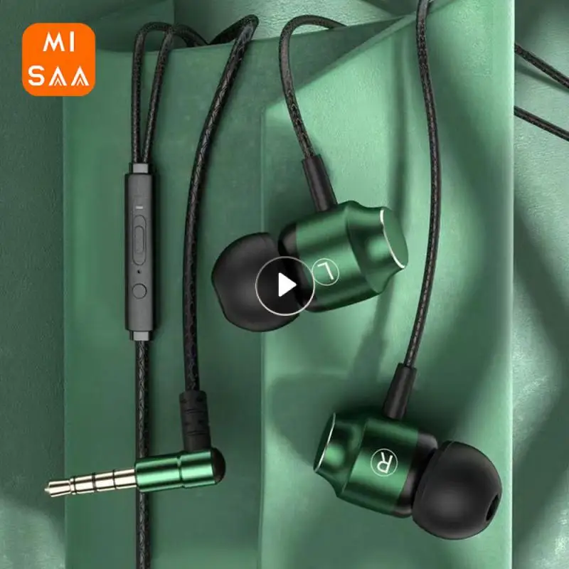 In Ear Style Esports Using Magnetic Suction Storage Mobile Earphones Moving Coil Metal Comfortable To Wear Tpe L-bend Types