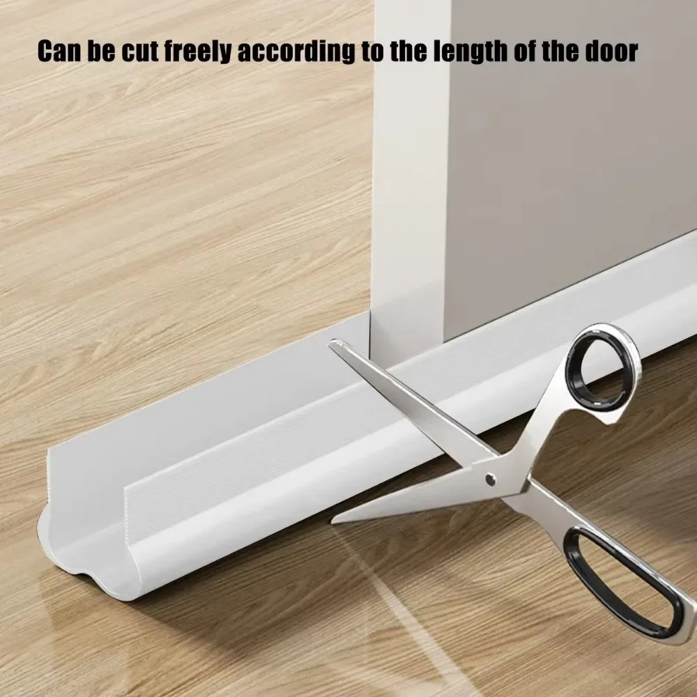 Eonomic PVC Flexible Door Bottom Sealing Strip Under Door Draft Stopper Sealing Strip OundProof Gasket Weatherstrip Draft Guard