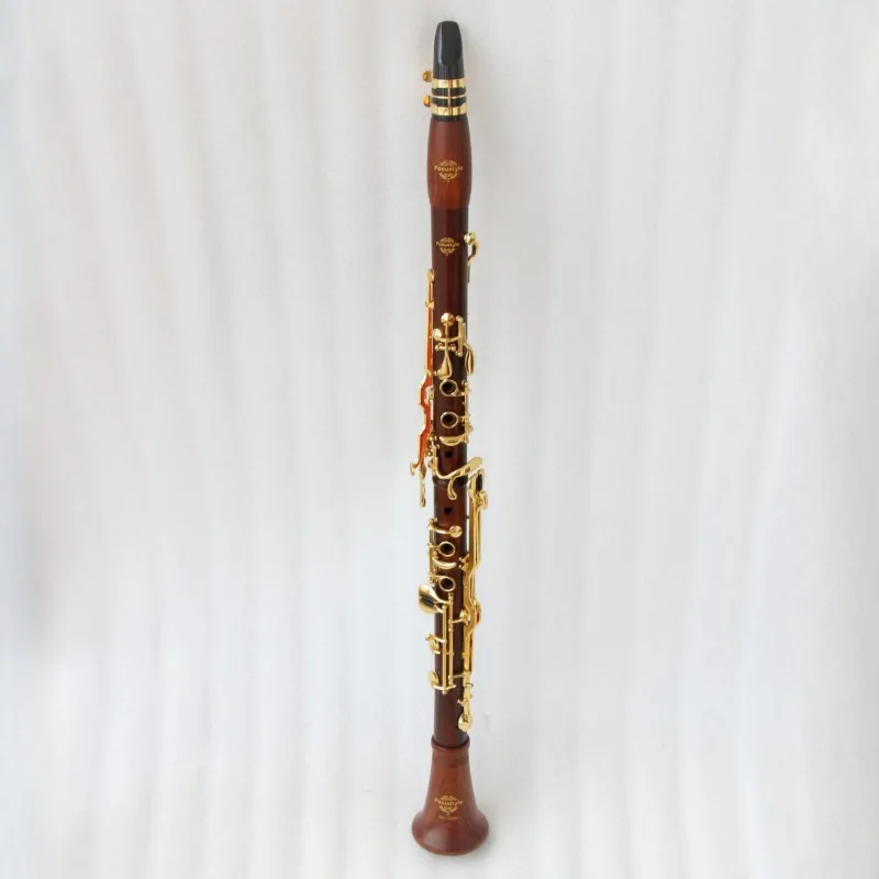 Chinese High quality clarinet 18keys rosewood G clarinet musical instrument Gold Plated professional