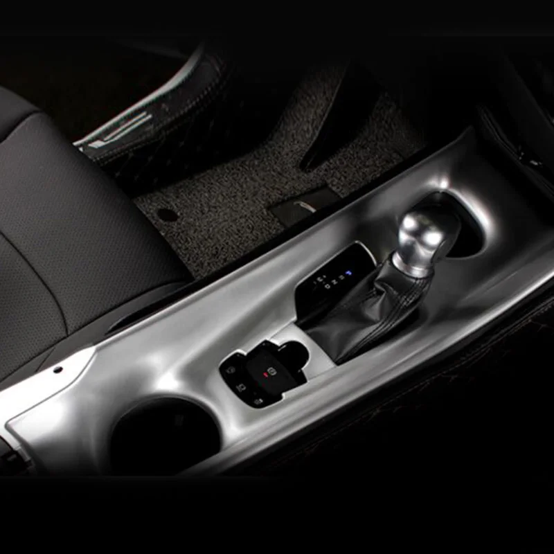 For Toyota CHR C-HR 2016-2022 ABS Car Interior Console Shift Gear Box Cover Trim Frame Sticker Car Styling Accessories 6 For Toyota CHR C-HR 2016-2022 ABS Car Interior Console Shift Gear Box Cover Trim Frame Sticker Car Styling Accessories 6