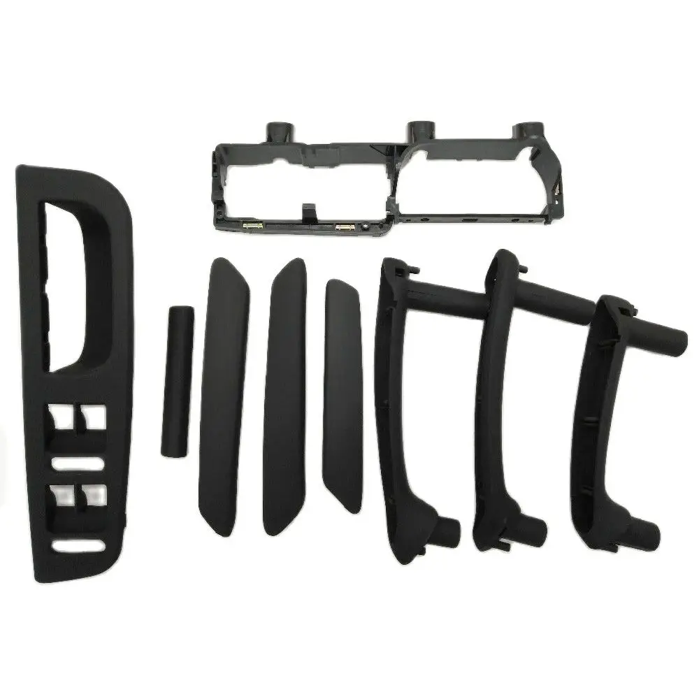 

SKTOO 9pcs black For Volkswagen Passat B5 inner door handle 98-05 3B186717E 3B4867179B 3B0867180A 3B4867180B 3B4867372
