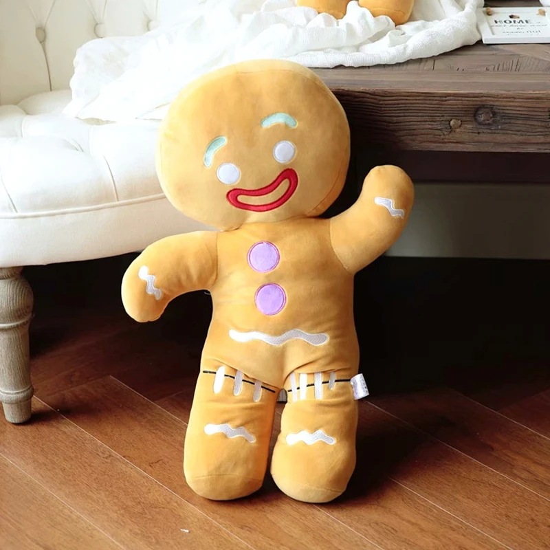 Gingerbread Man Cushion Pillow