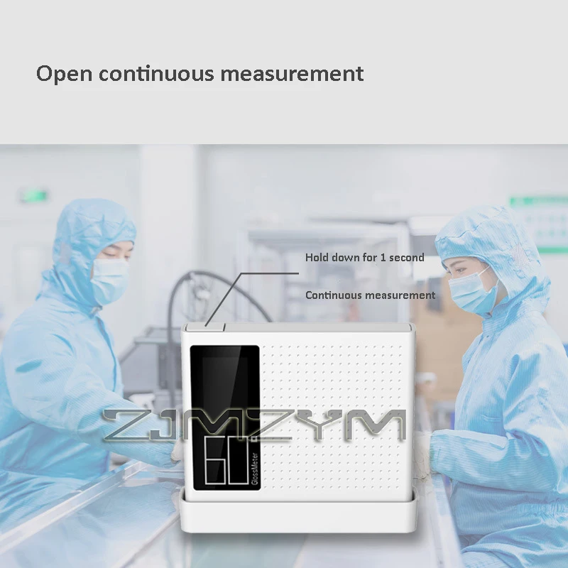High Precision Gloss Meter 60° Portable Glossmeter with Self-calibration/Fast Measurement/Continuous Measurement Glarimeter 4