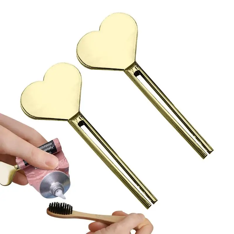 Metal Manual Toothpaste Squeezer Stainless Steel Dispenser Tube Squeezer Hand Cream Tube Key Roller Set Bathroom Accessories 3