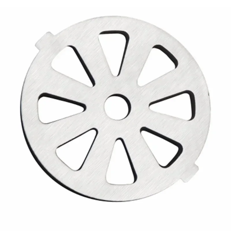 Meatball Maker 1pc Meat Grinder Plate Net Cut Meat Grinder Parts Elements Replace Stainless Steel Hole Plate 5 pattern to choose