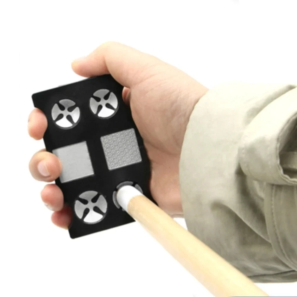 Billiards Pool Cue Shaper Pool Cue Tip Shaper Scuffer Portable Precision Scuffer Billiard Accessories for Daily Care Practice