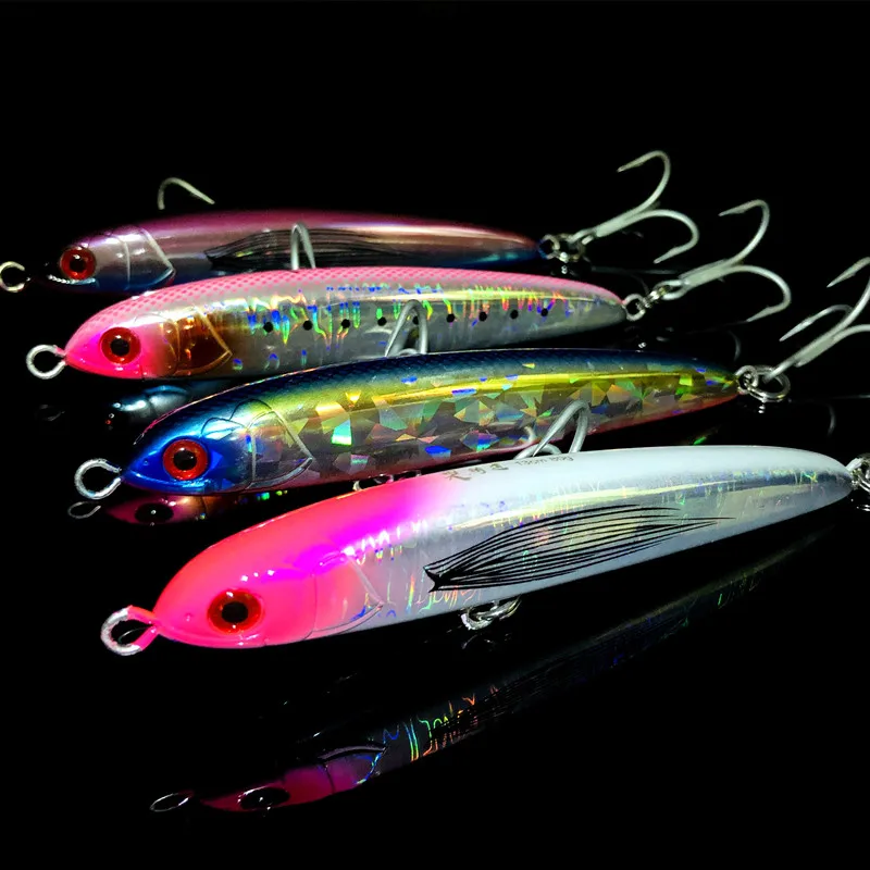 Sinking Pencil 103mm 30g Shore Jigging Fishing Lures Artificial Hard Baits  Jig Stickbait Winter Sea Fishing Lure