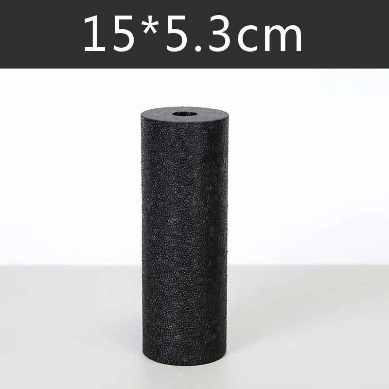 15*5.3cm EPP Yoga Massage Roller Column Foam Shaft Hollow Portable Muscle Relaxation Fitness Mini Massage Hand Yoga Block Column