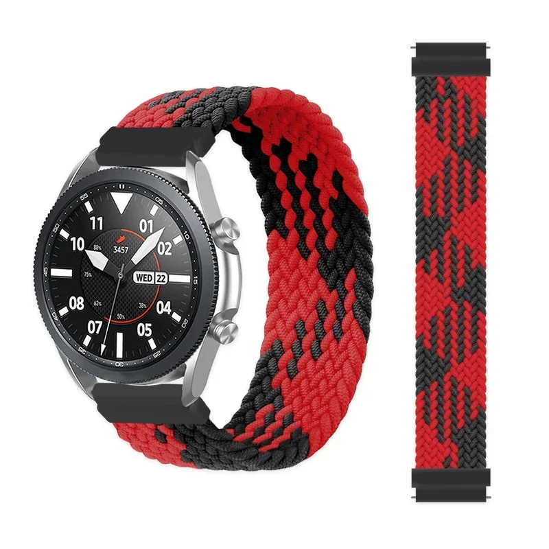 Geflochtenes Solo-Loop-Armband für Redmi Watch 5 lite, Nylonband für Xiaomi Redmi Watch 5 Active-Armband, elastisches Gewebe, 22 mm Armband – Detail 9