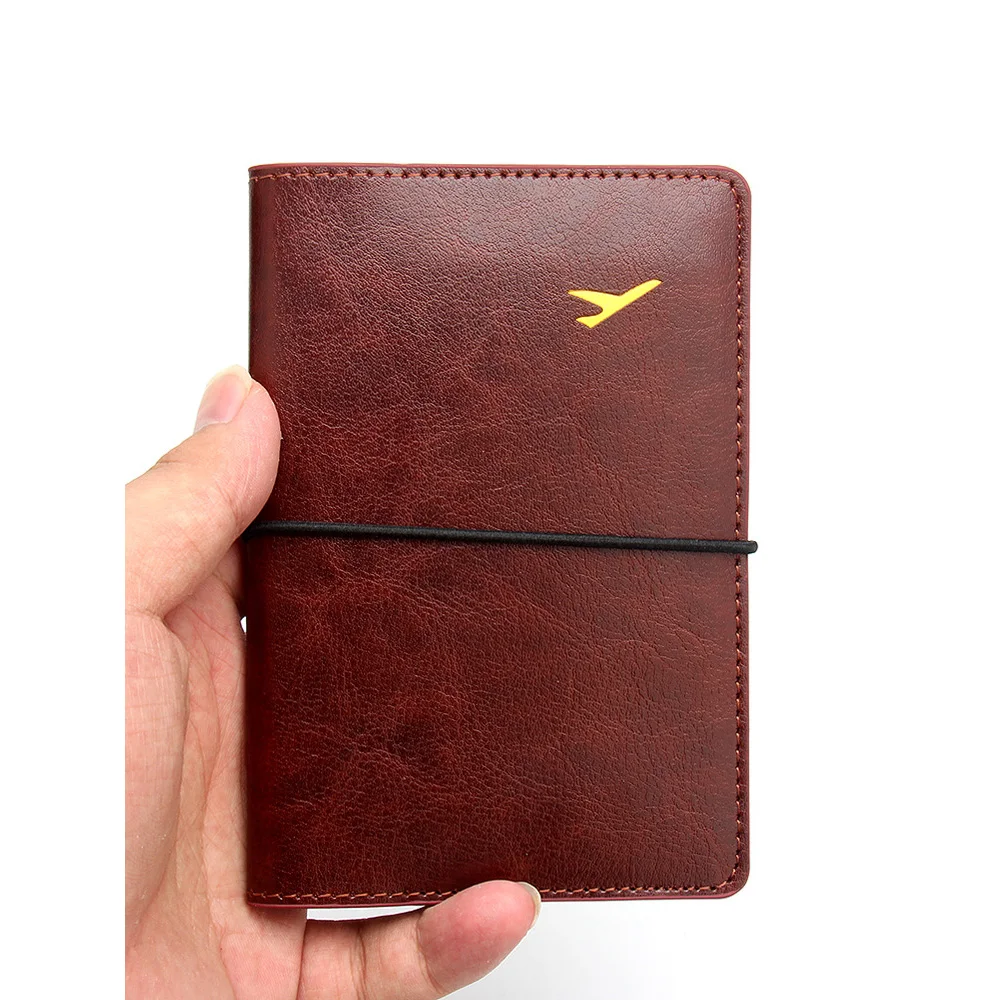 Funda pasaporte hombre piel Slim