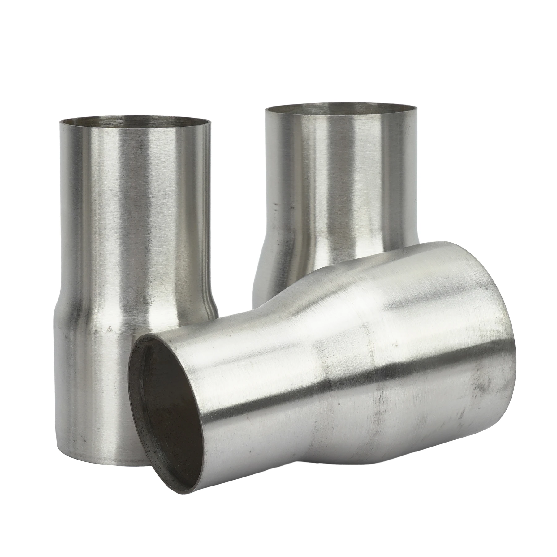Universal Stainless Steel Exhaust Reducer Connector Pipe Adapter