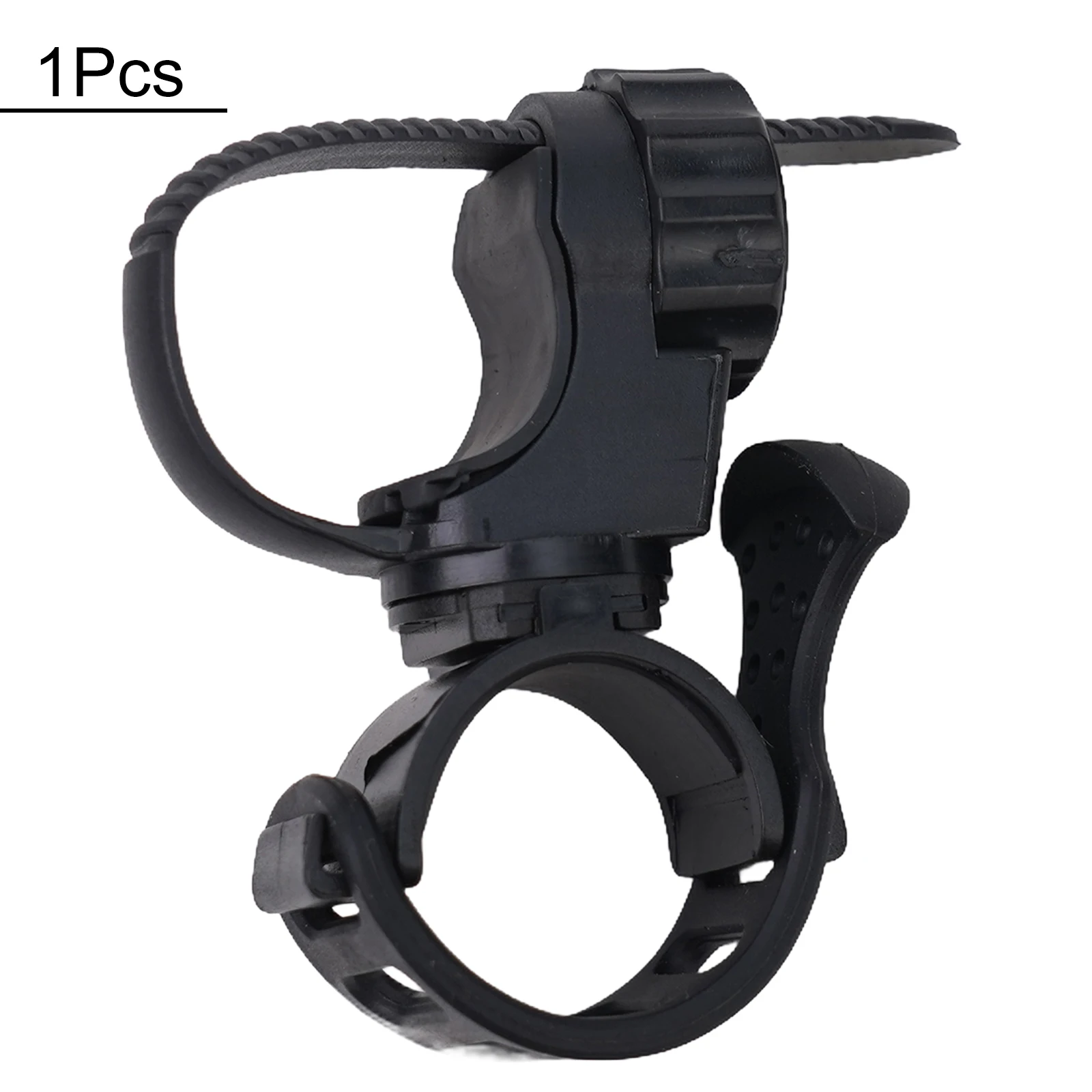 

Bicycle Torch Clamp Sporting Goods Torch 360° ABS Practical Quick Release Design Bike Mount Clamp Handlebar Holder