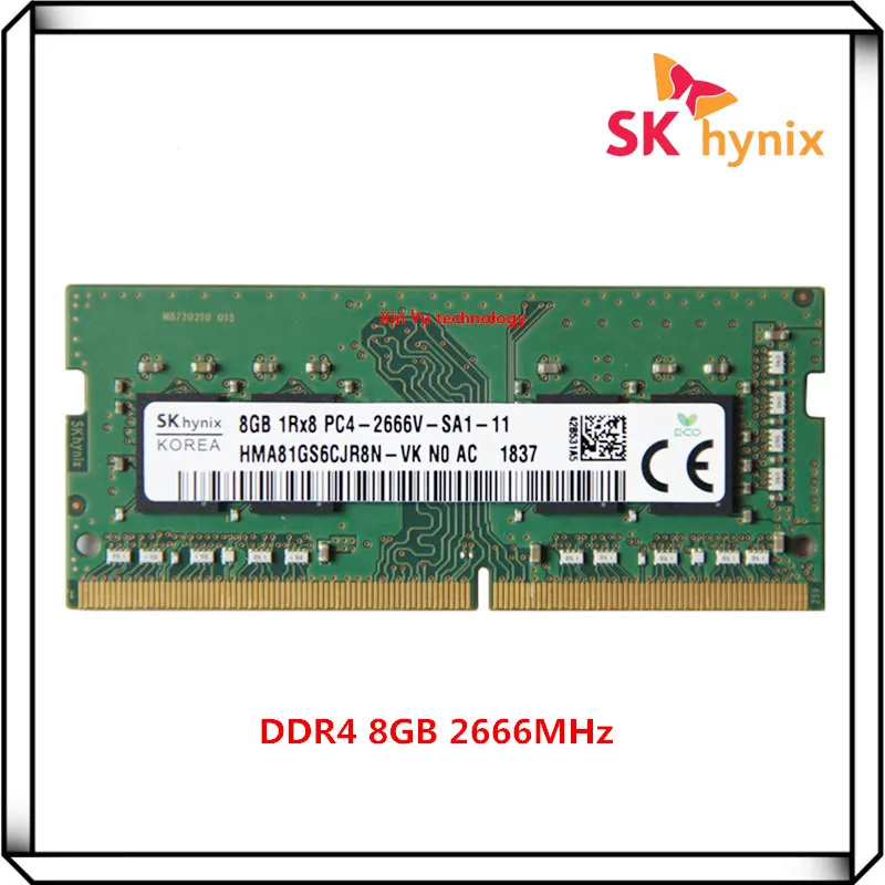 SK Hynix DDR4 8GB 2Rx8 2666V PC4 2666MHz SO-DIMM RAM Notebook