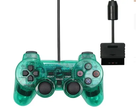 وحدة تحكم سلكية لجهاز تحكم سوني PS2 Gampad عن بعد...