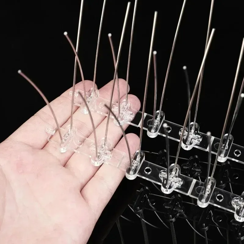 Stainless Steel Bird Spikes - Outdoor Pigeon Deterrent for Roofs, Fences, and Gutters