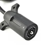1 Pcs Trailer Light Converter 7 Way Blade Socket To 7 Pin Round Plug Trailer Light Converter Round Plug Accessories 2