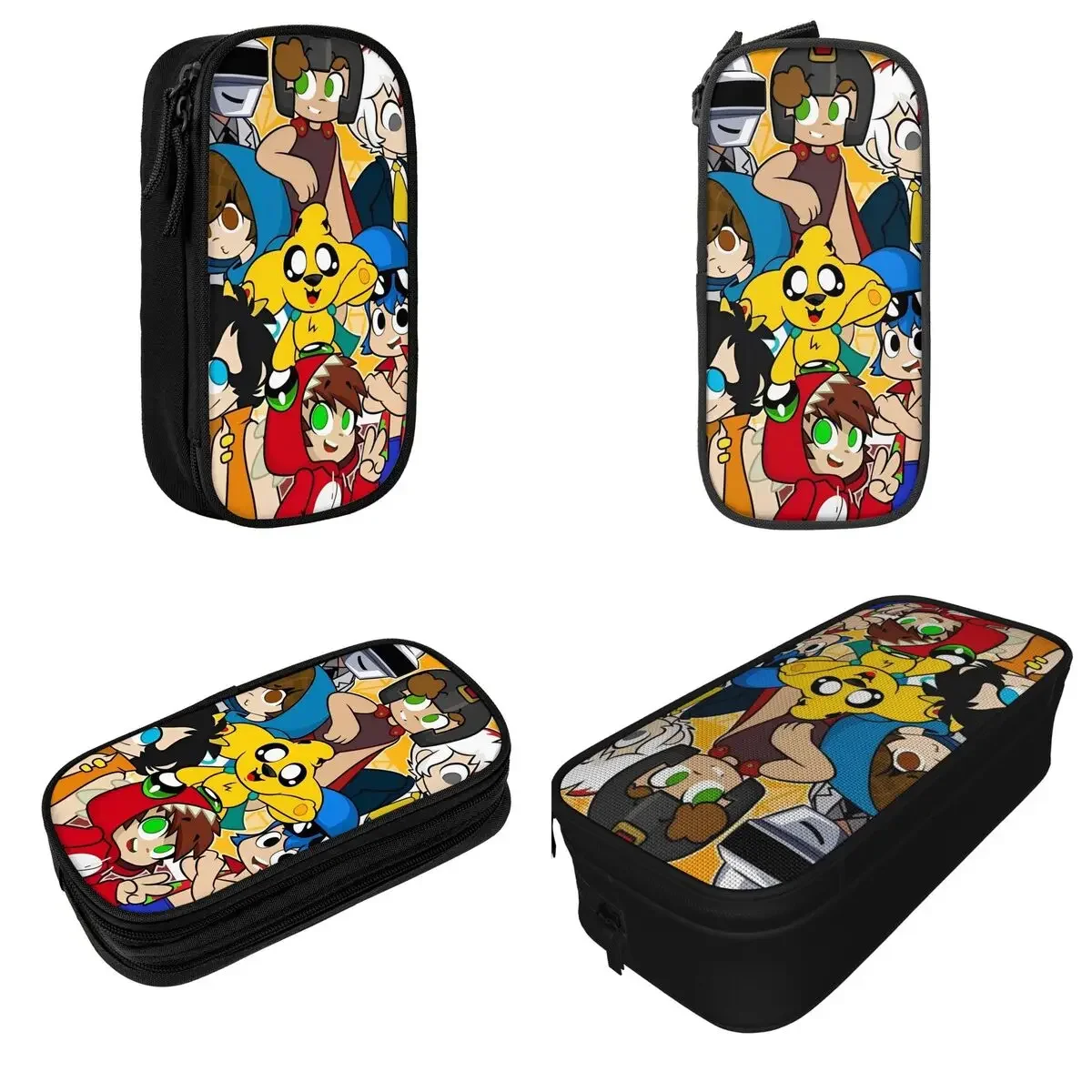 Mikecracks Cartoon Pencil Cases Pen Bag for Student Big Capacity Office Gift Pencil Box 2