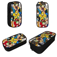 Mikecracks Cartoon Pencil Cases Pen Bag for Student Big Capacity Office Gift Pencil Box 2