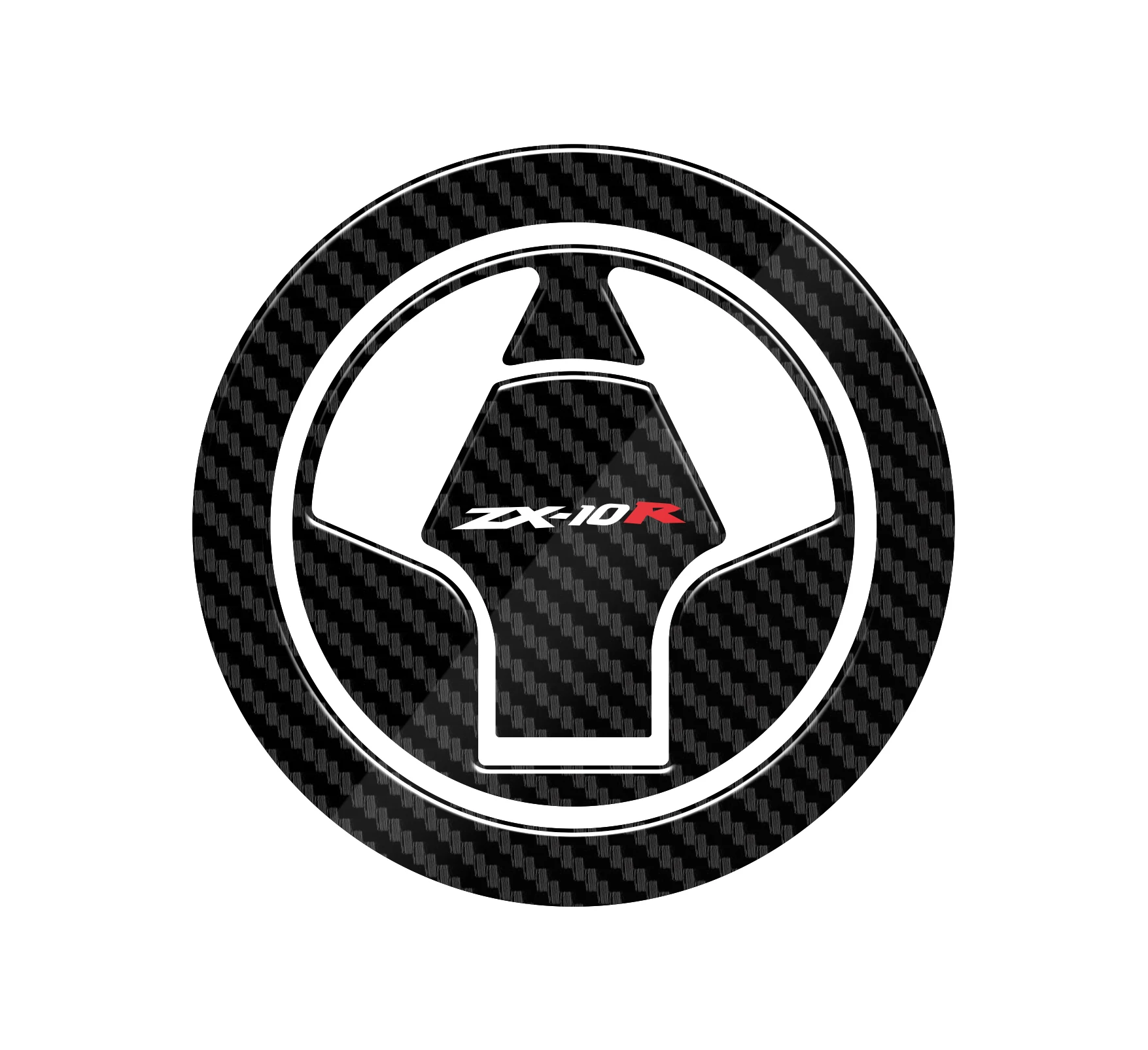 Motorcycle Fuel Gas Cap cover Tank Protector Pad Sticker Decal For KAWASAKI ZX10R ZX 10R ZX-10R 2006-2015 07 08 09 10 11 12 13