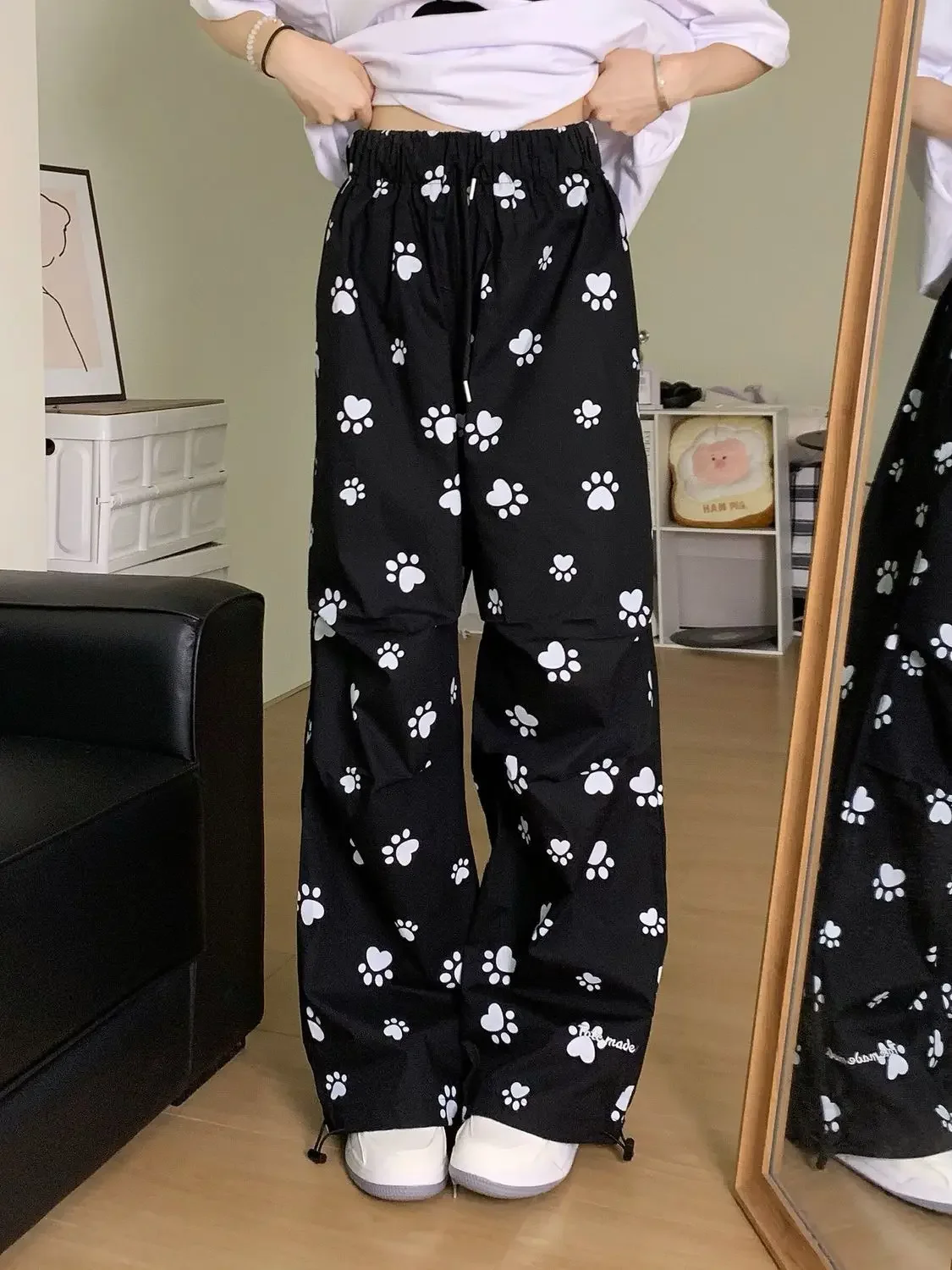 Puppy Paw Plaid Pants main image 1