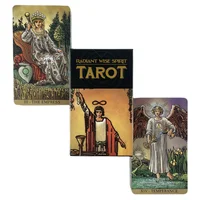 Radiant Wise Spirit Tarot Deck Leisure Party Table Game High Quality Fortune-telling Prophecy Oracle Cards 1