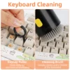 20 in 1 Multifunctional Cleaner Kit Computer Keyboard Tablet Camera Phone Screen Clean Tools Earphone Clean Brush Keycap Puller 5