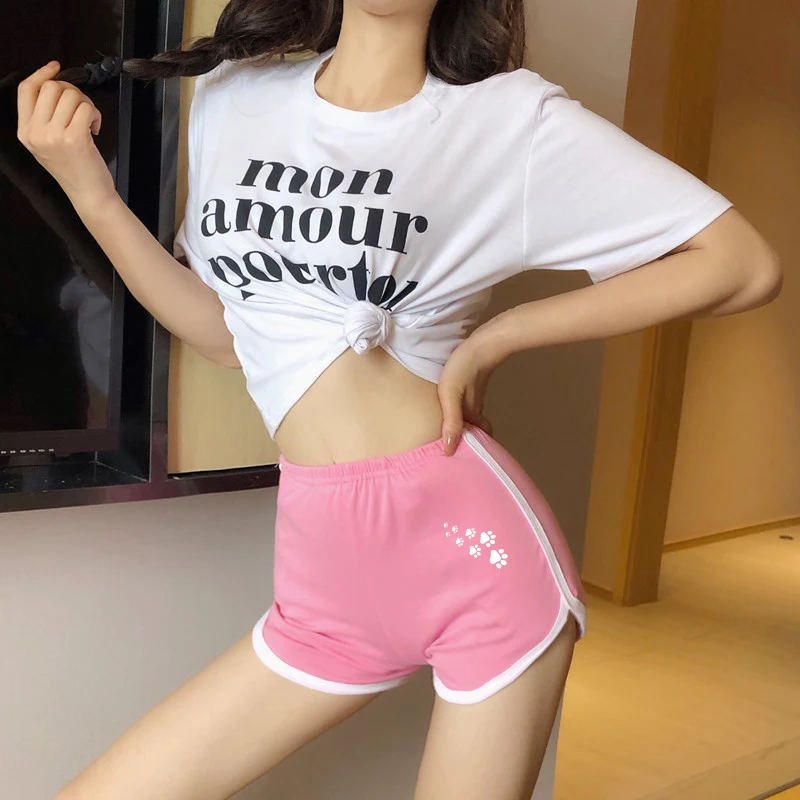 여성용 루즈핏 스포츠 반바지, 레저 러닝 슬리핑 팬츠, 와이드 레그 팬츠, 러닝 반바지, 체육관 트레이닝 반바지, 여름 신상