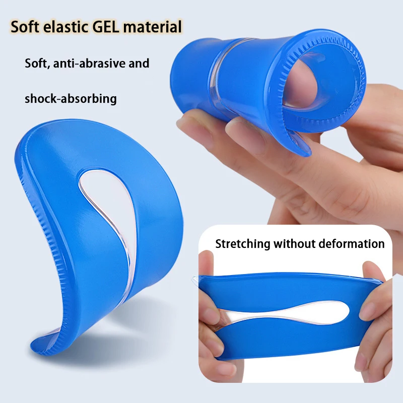 وسادة كعب جديدة من السيليكون على شكل حرف U ممتصة ل...