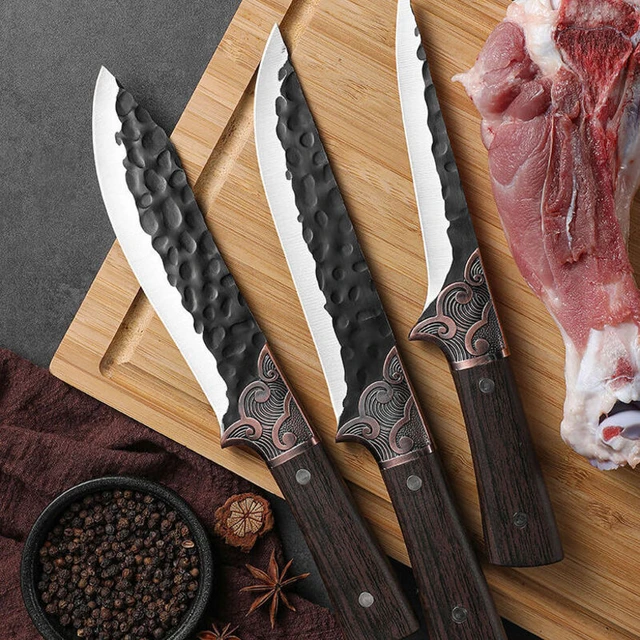 3pcs Boning Knife Slaughtering Knife For Killing Pork Express