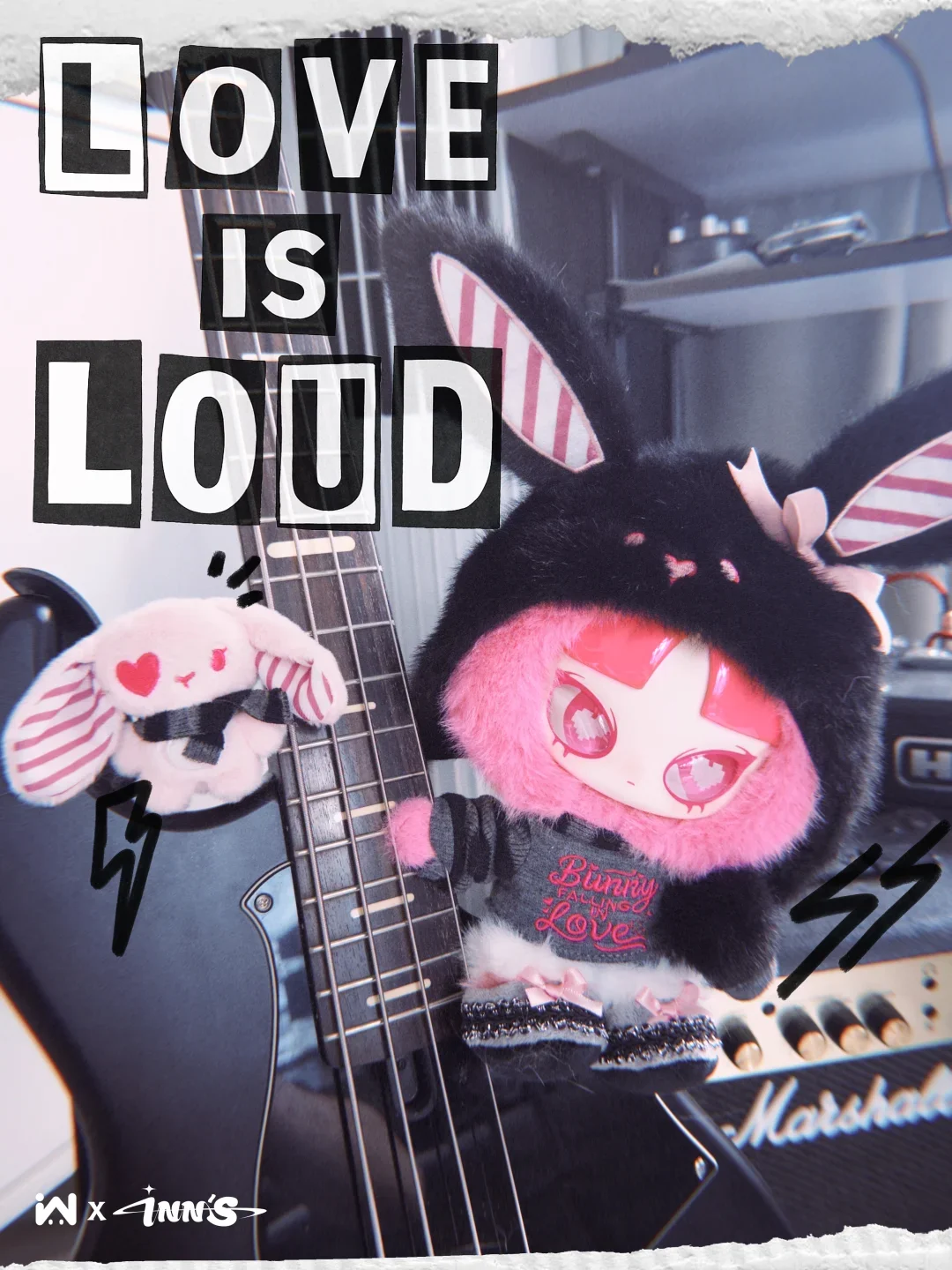 ☆520限定 INN'S BUNNY FALLING IN LOVE うさぎ 新作 520限定 INN'S BUNNY FALLING IN LOVE うさぎ Limited