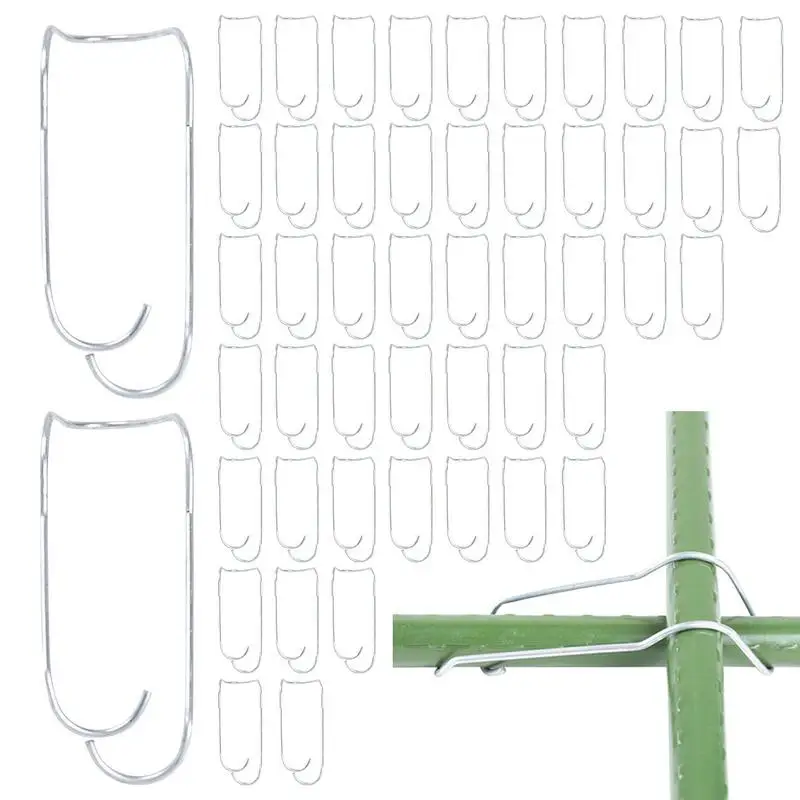 

Garden Pile Connecting Stakes Clip 50Pcs Climbing Pipe Support Garden Stake Connectors Garden Stake Connectors For Vegetable