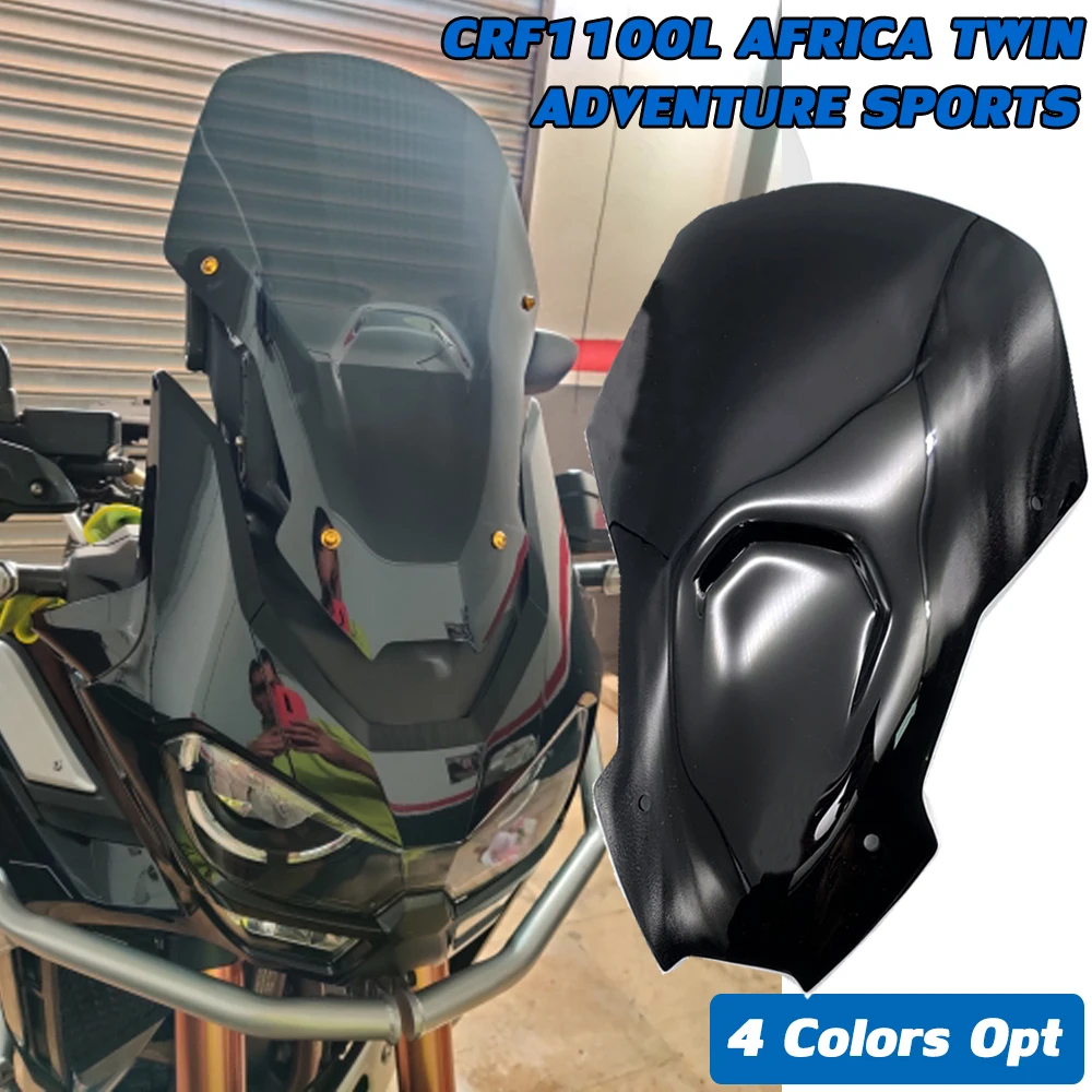 Motorcycle Windshield Windscreen Deflectors For Honda Crf1100L Africa Twin Adventure Sports 2020 2021 2022 Crf 1100L Accessories