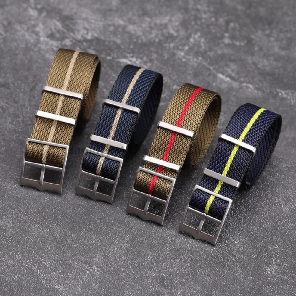 Premium-Nylon-Uhrenarmband für Tudor-Armee, Militär-Canvas-Armband, 20 mm, 22 mm, Stoffarmband für Seiko für Omega, Herren und Damen – Detail 1