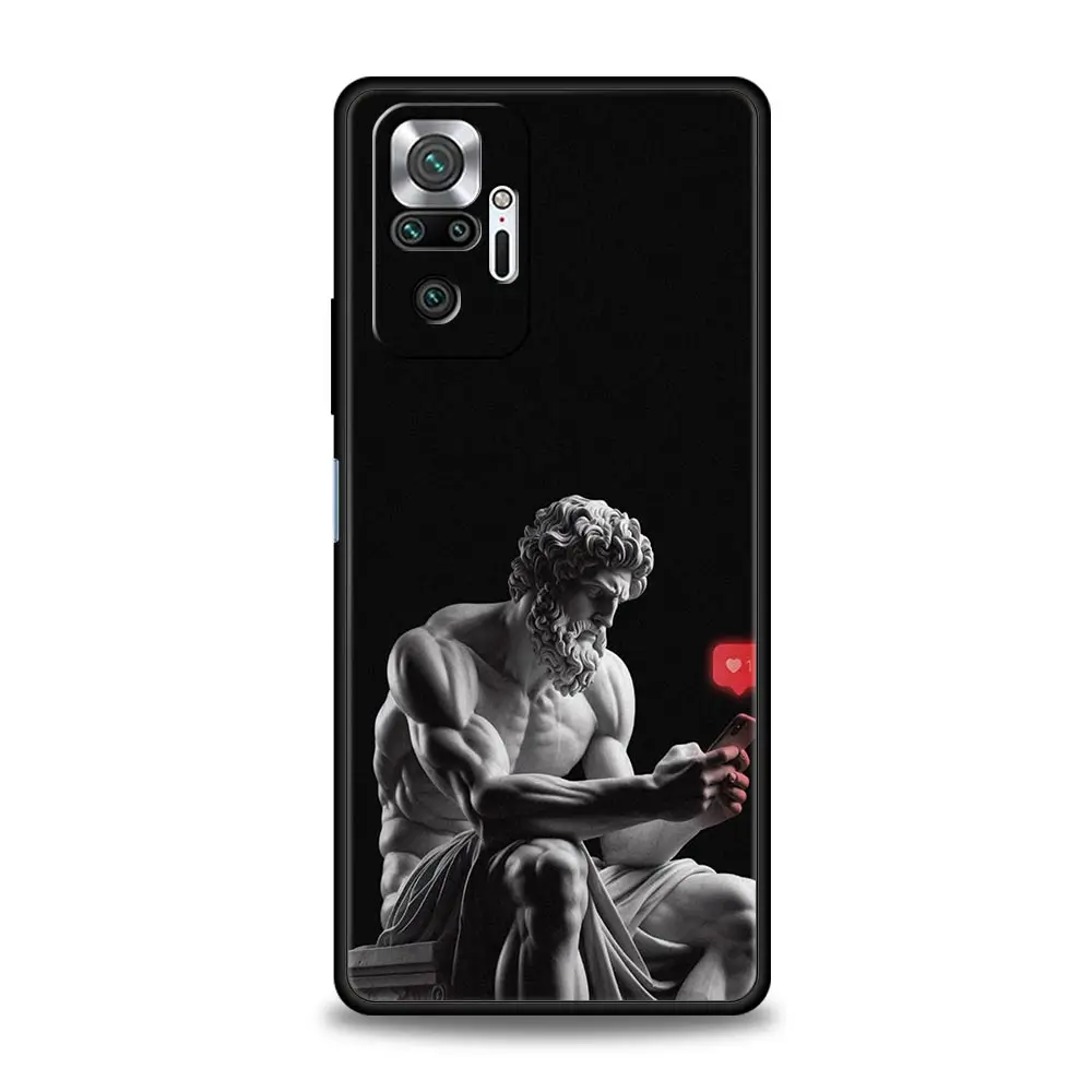 Ancient Greek Sculpture Design Soft TPU Phone Case