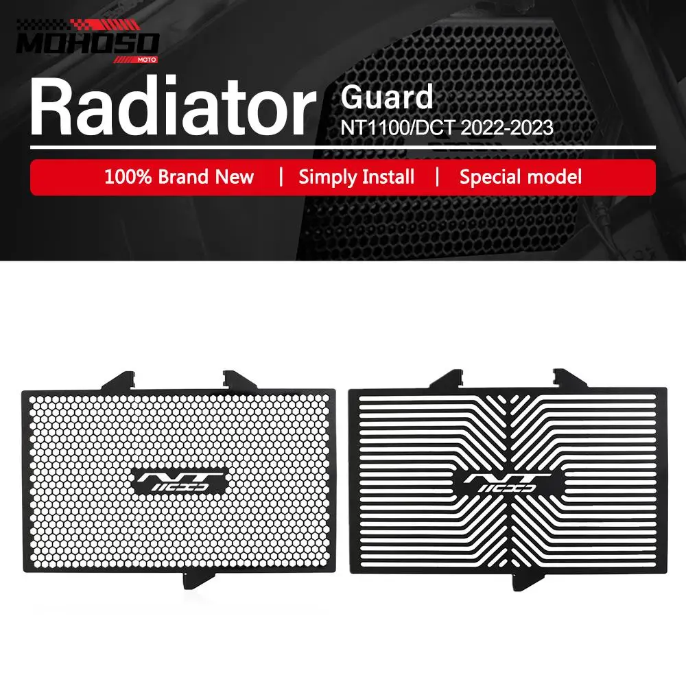 

NT1100 DCT Motorcycle Accessories For Honda NT 1100 DCT 2022-2023 Grille Cover Radiator Protective Grill Guard Cover Aluminium