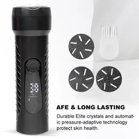 Electric Callus Remover Grinding Heel File Rechargeable Exfoliator Pedicure Machine with 3 Head & Brush Foot File for Men Women 2