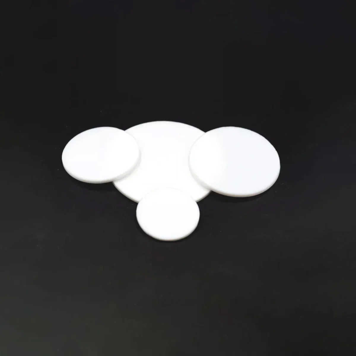 PTFE-Vollrunddichtung, 10-teiliges Set, hochtemperaturbeständige Dichtungsscheibe, 0,5/1/1,5/2/3/4/5/6 mm Dicke – Detail 4