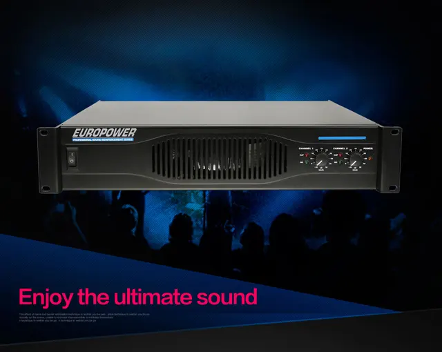Yamaha 悔しい fx16 ep2500 europower amplifier