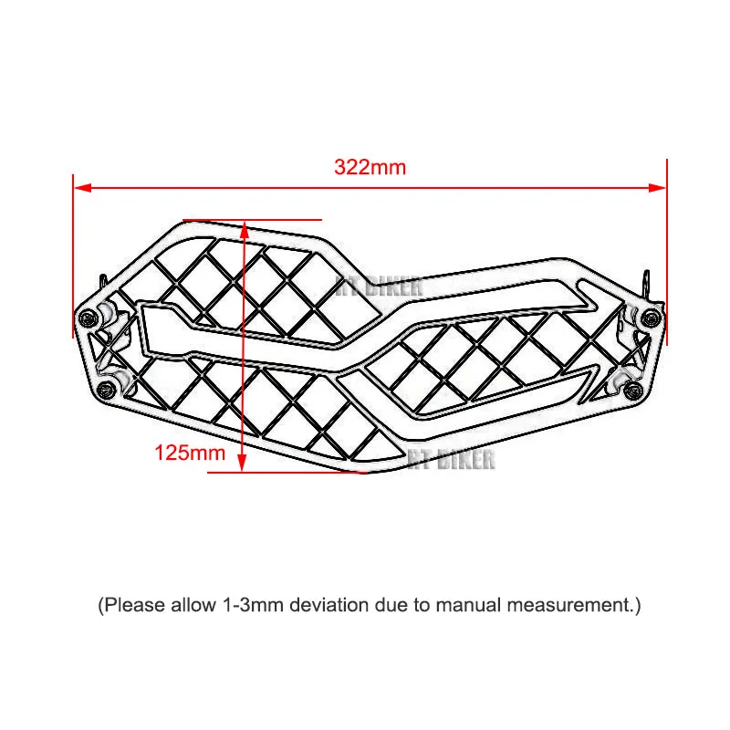 F850GS F750GS Headlight Guard Grille Grill Cover Protector For BMW F850 GS F750 GS F 750 GS 2018 2019 2020 2021 2022 Motorcycle