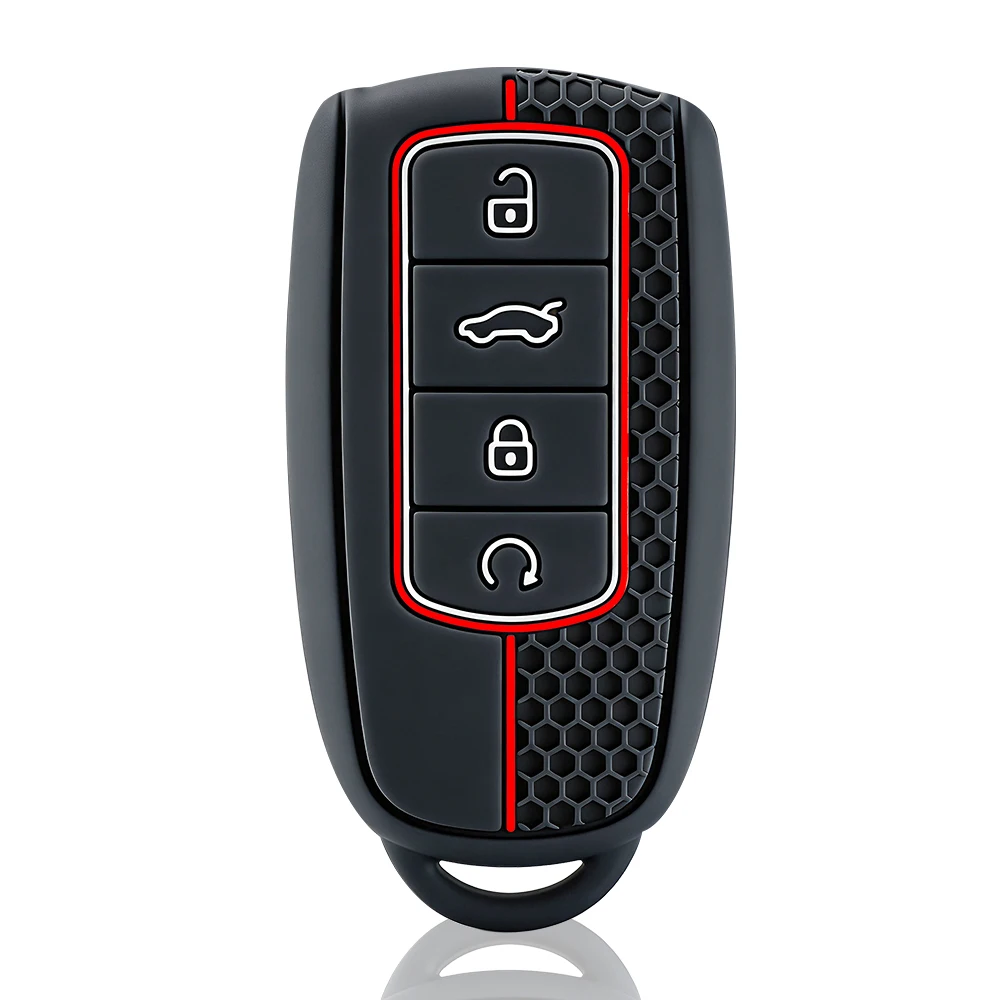 Silicone Keyless FOB Cover Case - Premium Remote Car Accessory