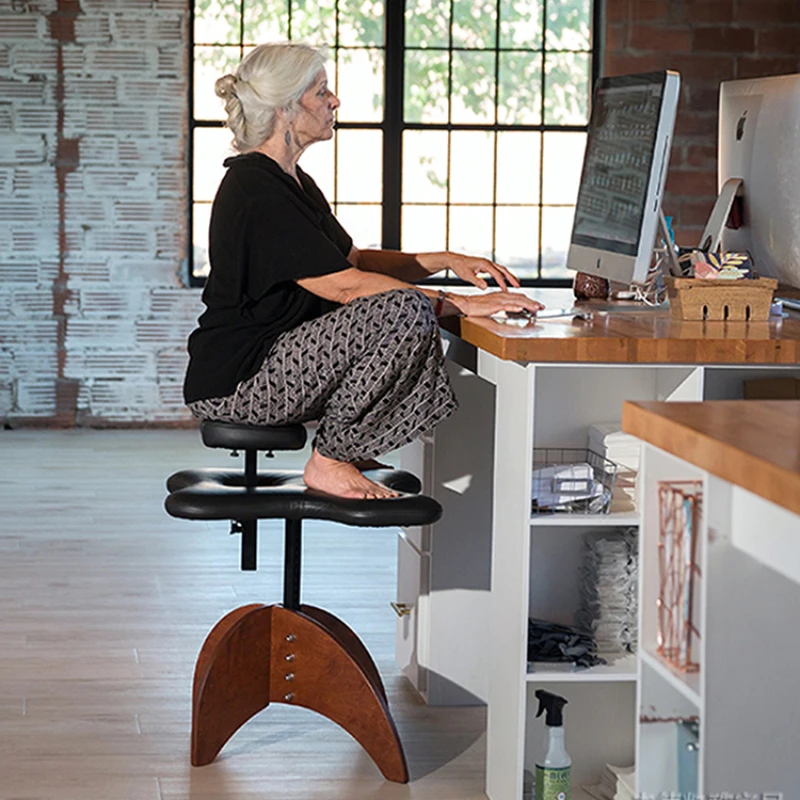

Cross-legged chair sitting, not sitting phase, soul meditation seat, monkey stool, wooden leg, soulseat, net red chair,